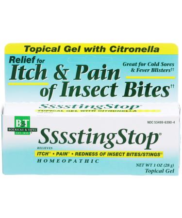 Boericke & Tafel SssstingStop Topical Gel (Nature's Way Brands) 1 Ounce