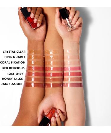 e.l.f. Glow Reviver Lip Oil Nourishing Tinted Lip Oil For A High-shine Finish & Camo Liquid Blush Long-lasting Liquid Blush For High-pigment Colour - Buy Online on GoSupps.com