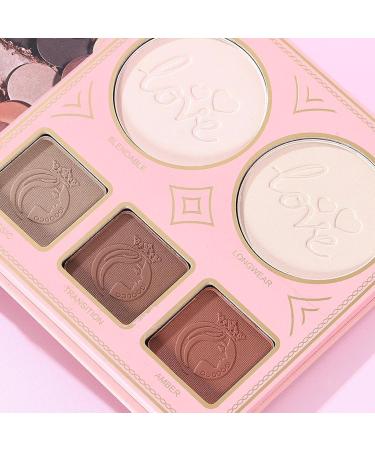 Palette de fards paupi res avec illuminateur fard joues et blush pour femme pour anniversaire Saint-Valentin voyage vacances f te camping sc ne en plein air - Buy Online on GoSupps.com