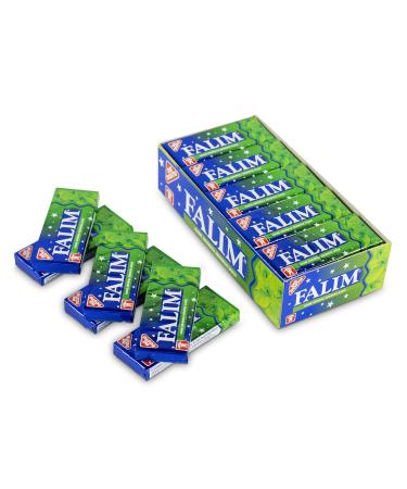 Falim Chewing Gum 3-Pack Mix | Sugar-Free Damla Nane & Cilek with Mint & Strawberry Aroma - 15 Pieces Each - Buy Online on GoSupps.com