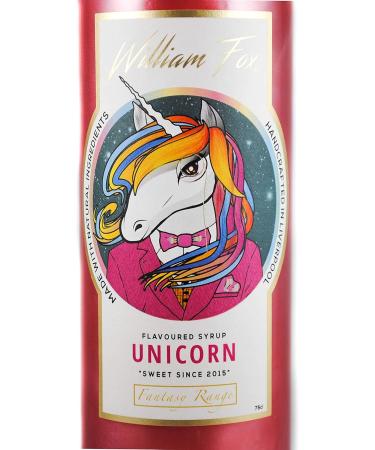 William Fox Syrop licorne 75cl gamme Fantasy - Buy Online on GoSupps.com