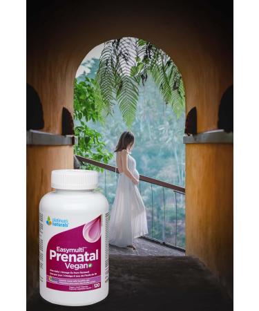 Platinum Naturals - Prenatal Easymulti Vegan 120 Liquid Capsules - Omega 3 Prenatal Vitamins with Folic Acid - Vegan Prenatal Vitamins for Women with Iron and Folate - Prenatal Multivitamin for Women 120 count (Pack of 1) - Buy Online on GoSupps.com
