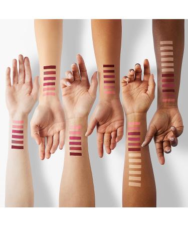 URQT 6pcs Lip Liner and Lipstick Makeup Set - Velvety Matte Liquid Lipsticks with Matching Smooth Liner | Waterproof, Long Lasting, Matte Finish - Gift Set (Set A 6) - Buy Online on GoSupps.com