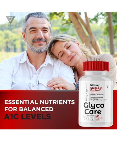 Glyco Care Support Pills GlycoCare Support Capsules Health Wellness Supplements Glyco Clean Pills Women Men Gluco Care Overall Health Support Advanced Formula (60 Capsules) - Buy Online on GoSupps.com