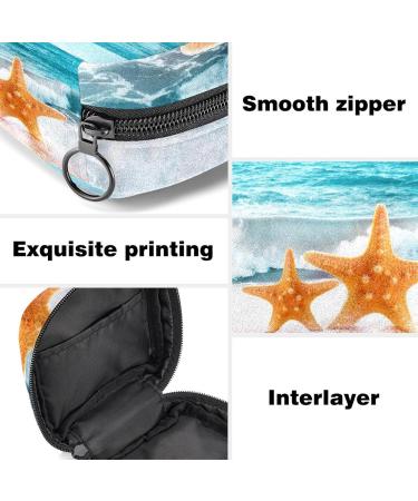 Stylish Women's Napkin Storage Bag | Portable Menstrual Cup & Bandage Holder for Beach & Travel - Buy Online on GoSupps.com