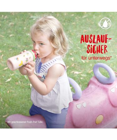 Nuk First Choice+ Sports Cup - BPA-Free Silicone 450ml 36 Months+ Spout-Safe Design Clip & Cap - Viking Blue & Yellow - Buy Online on GoSupps.com