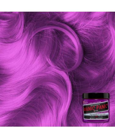 Manic Panic Mystic Heather Classic Creme - Vegan Cruelty-Free Purple Semi-Permanent Hair Dye (3 x 118ml) - Buy Online on GoSupps.com