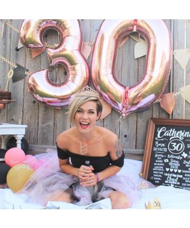 CIEHER Birthday Headband Rose Gold Birthday Decorations - Buy Online on GoSupps.com