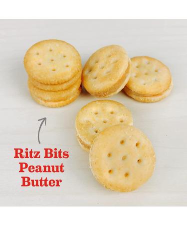 Ritz Bits Peanut Butter Cracker Sandwiches - Big Bag 3oz (Pack of 12), Cheese Flavor - Buy Online on GoSupps.com