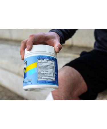 Naughty Boy High Energy Pre Workout Powder with Beta Alanine Citrulline & Caffeine Supplements for Men & Women Clinically Dosed Energy Drink- 390g/30 Servings (Blue Razz Bon Bons) - Buy Online on GoSupps.com