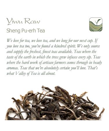 Sheng Pu-Erh Tea Yiwu Yunnan - Premium Loose Leaf Puerh - Organic Puer Tea 100g - Authentic Chinese Tea - Buy Online on GoSupps.com