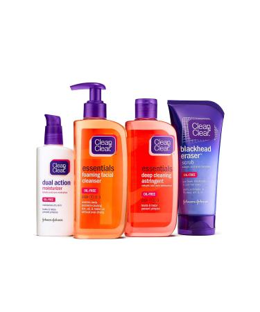 Clean & Clear Essentials Foaming Facial Cleanser Oil-Free Daily Face Wash to Remove Dirt Oil & Makeup 8 fl. oz Coconut 8 FL Oz (Pack of 1) - Buy Online on GoSupps.com