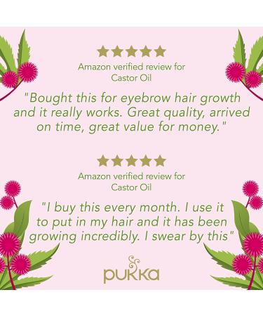 Pukka Herbs Organic Castor Oil 250ml - Natural Moisturizer & Skin Care - Buy Online on GoSupps.com