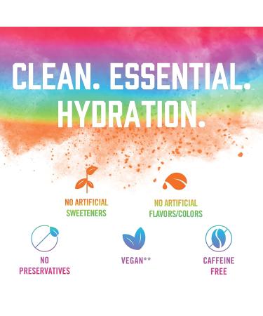 BIOSTEEL Hydration Mix - Sugar-Free Electrolytes Rainbow Twist Flavor 60 Servings | Best Hydration Supplement - Buy Online on GoSupps.com