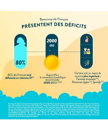 NUTRI & CO Vitamine D3 V g tale issue du Lichen 100% Naturelle - 1000 U.I par Goutte - 2000 UI/j - Flacon 15ml - Sant des Os & Immunit - pour Adultes et Enfants - Vegan Fabriqu en France Lichen 15 ml (Lot de 1) - Buy Online on GoSupps.com
