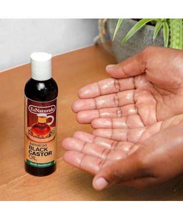 Esnaturale Jamaican Black Castor Organic Oil - Hair Growth, Dry Skin & Healing (4 OZ) - Buy Online on GoSupps.com
