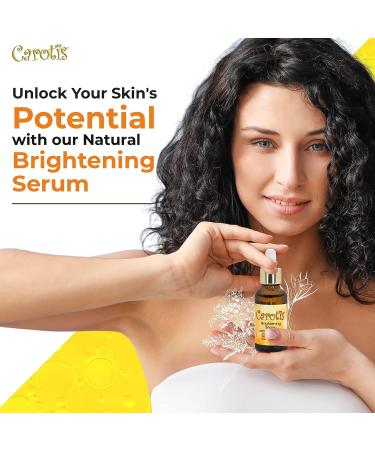 CAROT S Skin Brightening Serum - 1 fl oz | Dark Circles, Wrinkles & Spots Remover with Carrot Oil & Vitamin A - Buy Online on GoSupps.com
