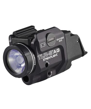 Streamlight 69434 TLR-8A G Flex 500-Lumen Low Profile Pistol Light with Integrated Green Aiming Laser for Select Handguns, Includes Rear Switch Options, Mounting Kit, and Keys, Black - Buy Online on GoSupps.com