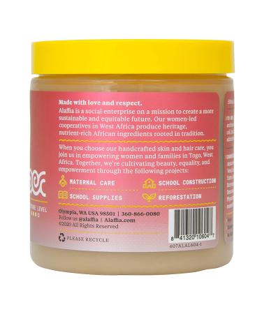 Alaffia Beautiful Curls Curl Control Custard with Unrefined Shea Butter - 8 fl oz (235 ml) - Buy Online on GoSupps.com