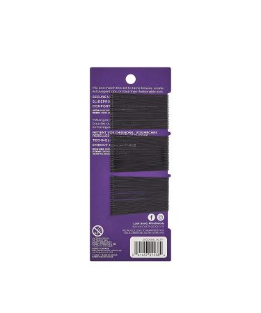 Goody SlideProof Bobby Pins Black 60-Count (1942233) - Non-Slip Hair Pins - Buy Online on GoSupps.com