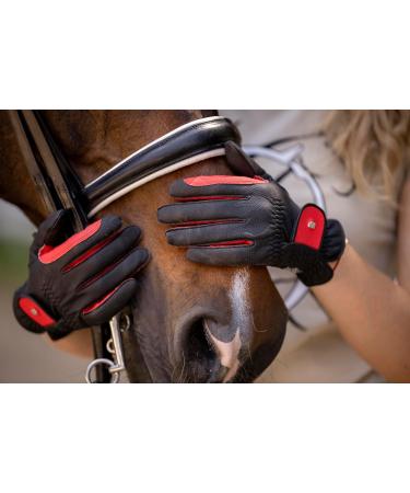 Roeckl Sports Malta Summer Riding Gloves - Tournament Quality 5 Colors Sizes 6-10.5 Mocha Option Available - Buy Online on GoSupps.com