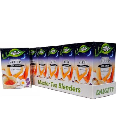 Dalgety Good Night Sleep Herbal Infusion 40g Cartons - 100% Natural Caffeine Free Tea Great for Sleep Insomnia and Night-time Anxiety. (6 Pack) - Buy Online on GoSupps.com