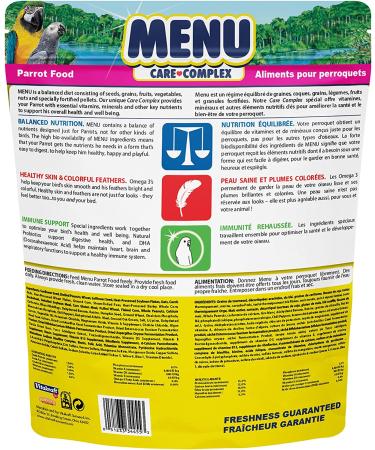 How many birds can a 5-pound bag of Vitakraft Menu Vitamin Fortified Parrot Food for Macaws, Amazons, and Large Pet Birds feed - Buy Online on GoSupps.com
