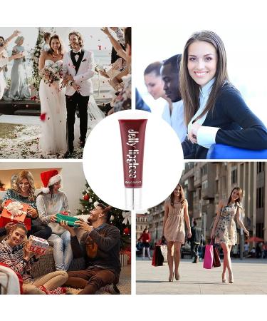 Rosarden Hydrating Shimmer Lip Gloss - Plumping, Waterproof & Long-Lasting Gloss - Non-Sticky Cherry Lip Gloss - Buy Online on GoSupps.com