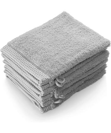 Buy Sleepzen Organic Cotton Washcloths - GOTS Certified 500g/m - Eco-Friendly Washing Gloves (6-Pack) - Soft & Sustainable - Made in the EU - Buy Online on GoSupps.com