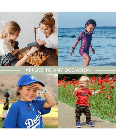 Kids Nylon Wristband for Apple AirTag - Green Yellow Bracelet Strap with TPU Case | Anti-Lost GPS Tracker Watch Band for Toddler to Elderly - Buy Online on GoSupps.com