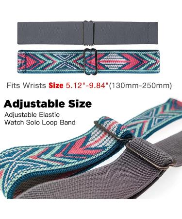 Abanen 22mm Elastic Watch Bands for Garmin Instinct - Soft Nylon Wristband Strap (4PCS) - Buy Online on GoSupps.com