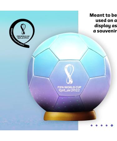 Capelli Sport FIFA World Cup Qatar 2022 Soccer Ball - Officially Licensed Souvenir Display for Youth & Adult Players - Play Bright - Buy Online on GoSupps.com