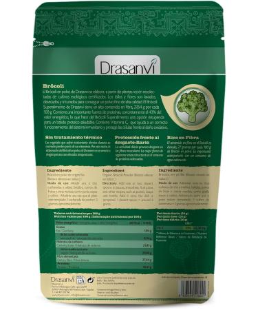 DRASANVI - BROCCOLI 150g ORGANIC DRASANVI - Buy Online on GoSupps.com