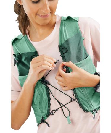 Deuter Women's Traick 9 SL Trail Running Vest - Lightweight Comfortable & Adjustable - M Spearmint-Seagreen - International Shipping Available - Buy Online on GoSupps.com
