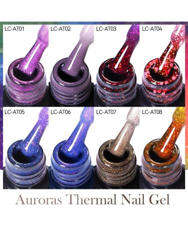 UV Gel Nail Polish Colour Changing Gel Polish Colours Soak off Nail Gel Polish Long Lasting Glossy Nail Polish Best Gift for Women - Buy Online on GoSupps.com