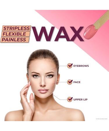 Bella Donna Blush Pink Wax Pearls 1000g - Stripless & Painless Hair Removal Beads - Buy Online on GoSupps.com