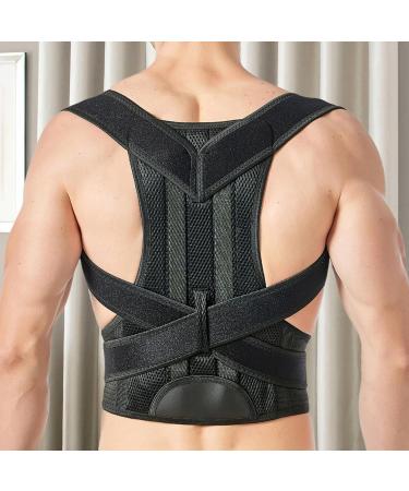 Back Posture Corrector Adjustable Shoulder Brace Upper Back Support Belt | Back Support Straightener Posture Support Brace Breathable Training Belts for Wom - Buy Online on GoSupps.com