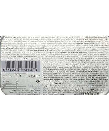 Barkleys Liquorice Mints Tin - Buy Online on GoSupps.com