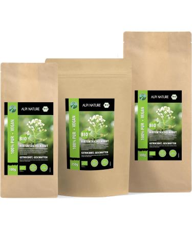 Alpi Investment OOD ORGANIC shepherds purse herb dried 250g shepherds purse herb organically cut shepherds purse herb from the wild collection shepherds purse herb 100 natural shepherds purse herb tea - Buy Online on GoSupps.com