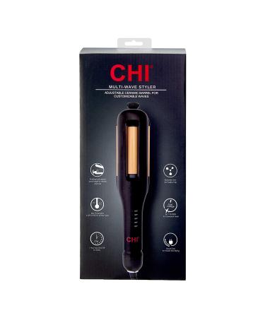 CHI Multi-Wave Styler - Adjustable Barrel for Customizable Waves | Reduces Frizz & Static, Increases Shine - Black - Buy Online on GoSupps.com