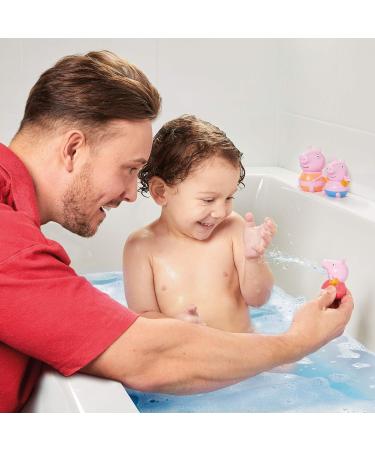 TOMY Toomies Peppa Pig Mummy Pig Peppa & George Bath Squirters - Fun Water Play Bath Toys for Babies & Toddlers - Suitable for 18 Months - Buy Online on GoSupps.com