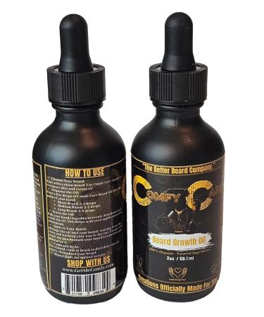 Comfy Care Beard Growth Oil for Men - All-Natural Beard Softener & Moisturizer for All Beard Types - Strengthens & Nourishes - Buy Online on GoSupps.com