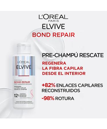 L'Oreal Make Up Elvive Bond Repair Pre-Shampoo Fortifying Hair Treatment (200 ml) - Buy Online on GoSupps.com
