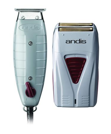 Andis - D-8, Slim-Line Pro Li Cord/Cordless Rechargeable T-Blade Trimmer -  for Men/Women/Kids with Carbon Steel Blade, Bump Free Tech, Zero Cuts, Low
