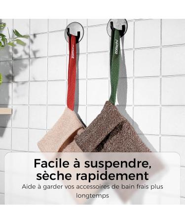 ZOMCHI Sachets Savon Lot de 2 Sachets Exfoliants pour Savon de Diff rentes Granulom tries Savon Loofah pour Hommes et Femmes Exfoliant Corporel pour Une Peau Douce et Propre (Marron) - Buy Online on GoSupps.com