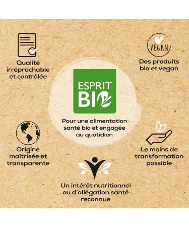 ESPRIT BIO ORGANIC SPIRULINA POWDER 200g Superfood Protein Mix in Sauces or Drinks 100% Organic and Vegan - Buy Online on GoSupps.com