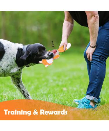 Wookiwuki Dog Toys for Aggressive Chewers | Plush Fish-Shaped Toys for Small & Medium Dogs | Ideal for Indoor & Outdoor Play - Buy Online on GoSupps.com