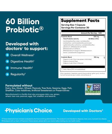 Physician's CHOICE Gut Guardian Bundle: Advanced Bloating & Digestion Support with 60 Billion Probiotic Digestive Enzymes & Bloat + Gas Probiotic - Daily Gut Health Support for Women and Men - Buy Online on GoSupps.com