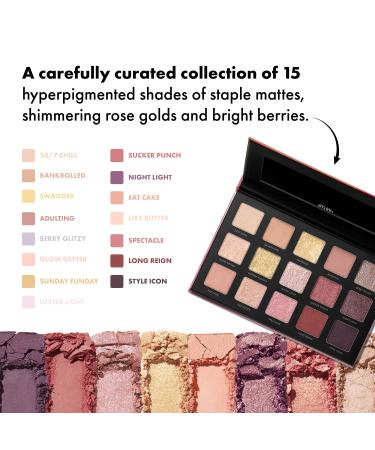 Milani Gilded Luster Eyeshadow Palette | 15 Highly Pigmented Matte & Shimmer Colors - Buy Online on GoSupps.com