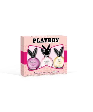 Playboy Female Playboy Omni Female 3pc Set - 1.3 Ounce Eau De Toillette X 3 (Wild Queen Sexy) 3.9 Ounce 1.3 Ounce (Pack of 3) - Buy Online on GoSupps.com